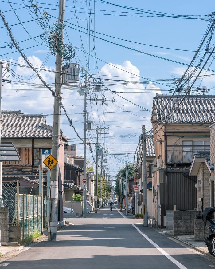 动漫场影感的日本街头 摄影