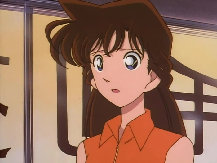 毛利兰截图这个时期的画风脸圆圆的好可爱