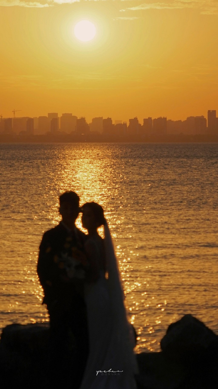 你也喜欢日落吗