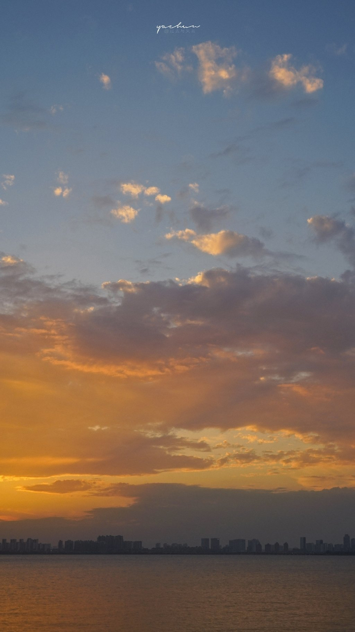 你也喜欢日落吗