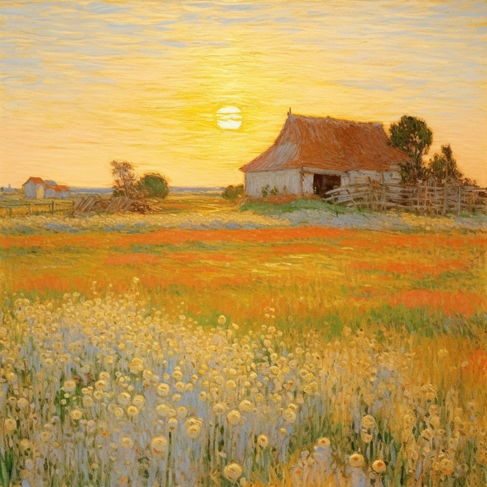 印象派 油画——风景篇