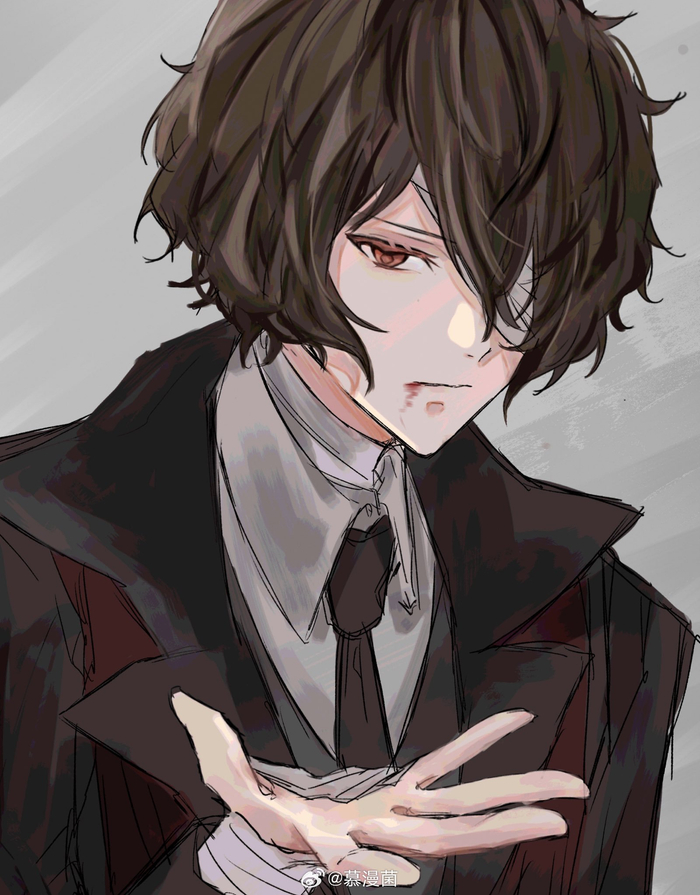 这组太宰治真的帅爆啊好喜欢这个画风