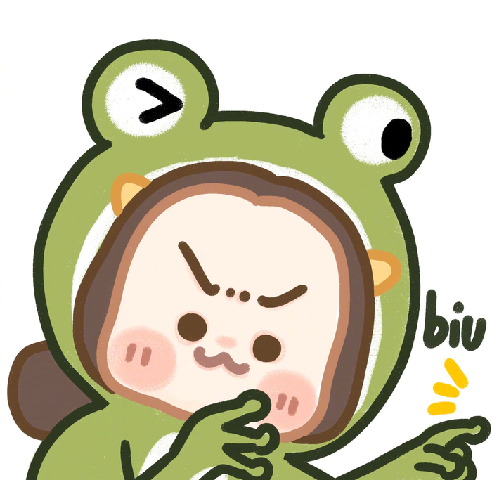 夏季蛙系头像送你清凉一夏