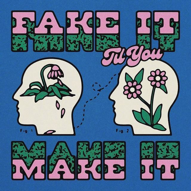 一组复古配色海报