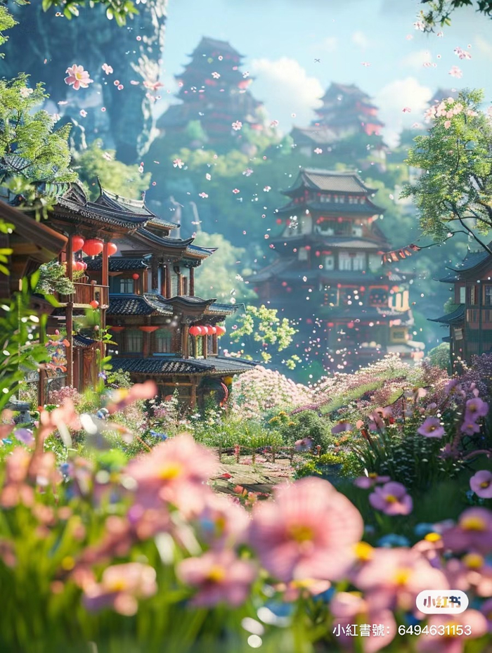 分享几张图超治愈美图无意间看到角落有原作者号喜欢的去追吧