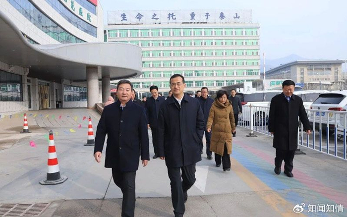 李兰祥一行到泰安市中心医院走访慰问一线医务人员|医务人员|泰安市