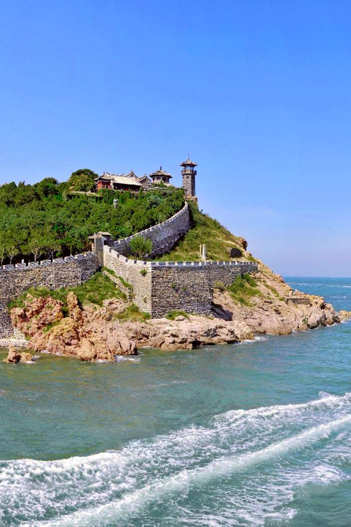 day 1第一站" 蓬莱阁景区"