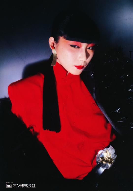 流行通信july 1981 Sayoko Yamaguchi（山口小夜子）