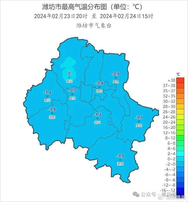 潍坊天气【未来三天多云到晴天气为主,气温缓升】|气温|最高气温|潍坊