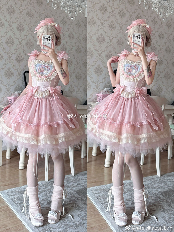 电阻:@樱姬lolita原创设计 裙子:贝壳兔 time:5.29 price:set=438