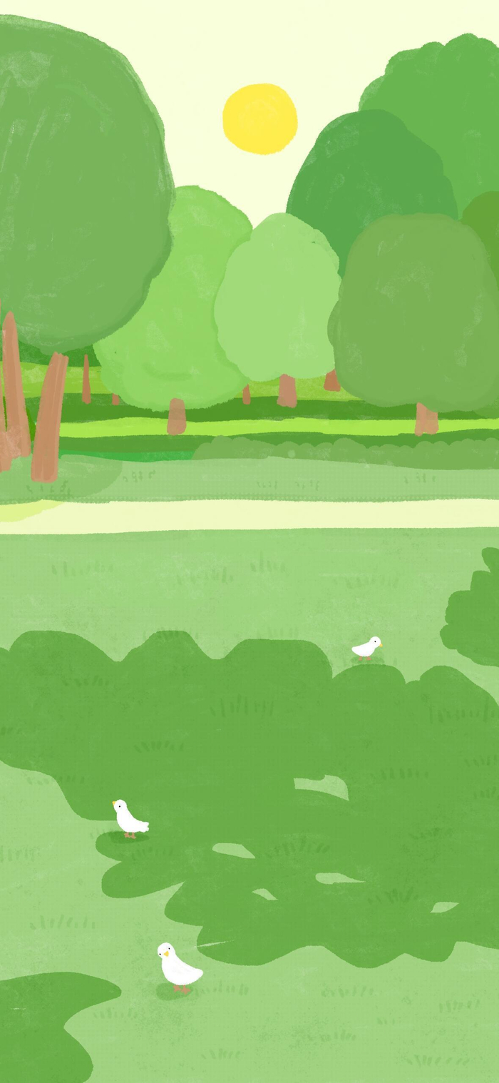 治愈系绿色壁纸