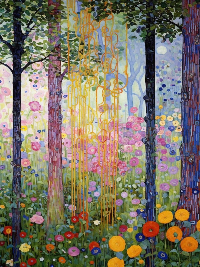 克里姆特式的秘密花园