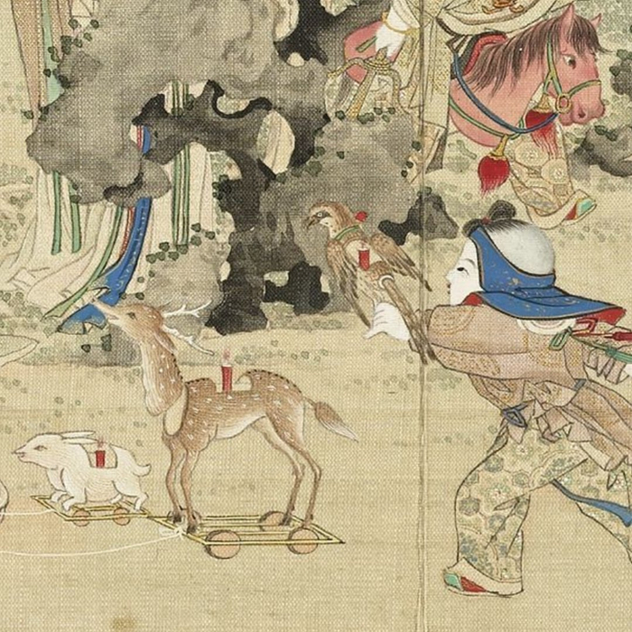 《升平乐事图册》里的各式元宵花灯