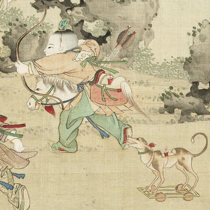 《升平乐事图册》里的各式元宵花灯