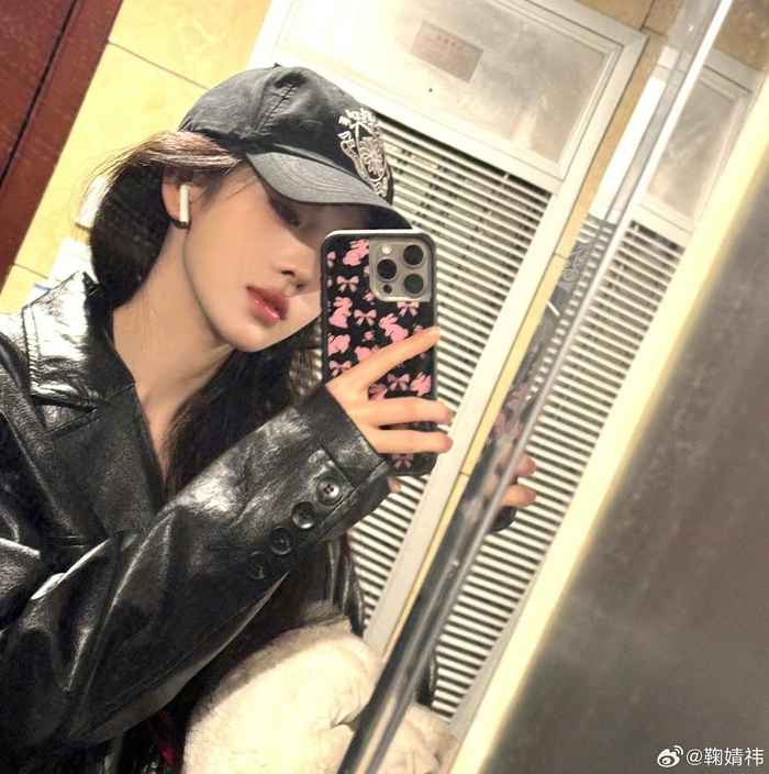 鞠婧祎库存自拍放送,漂亮小鞠上线