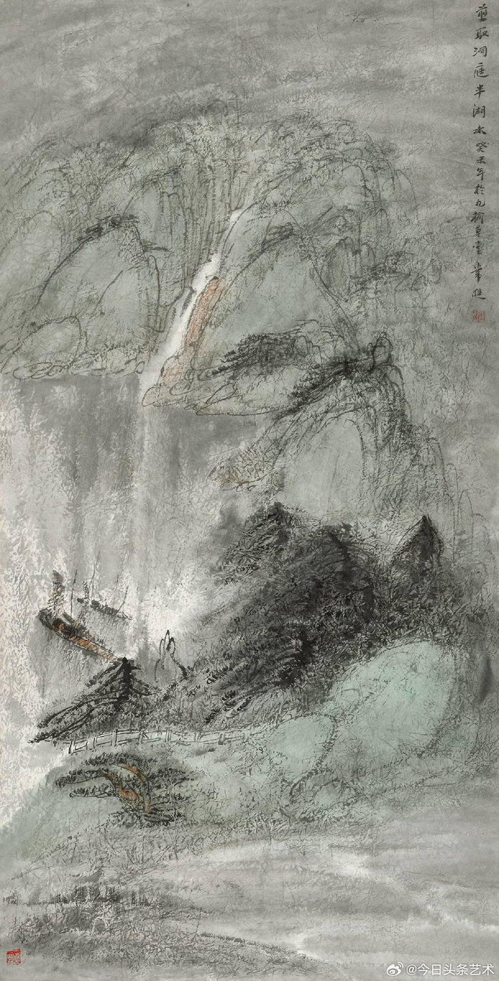 画家常进山水画