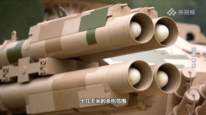 625e弹炮结合武器系统配备了6管25毫米转管炮和8发近防导弹,可以行进