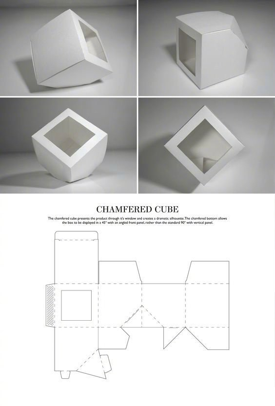 异形盒包装设计,附展开图
