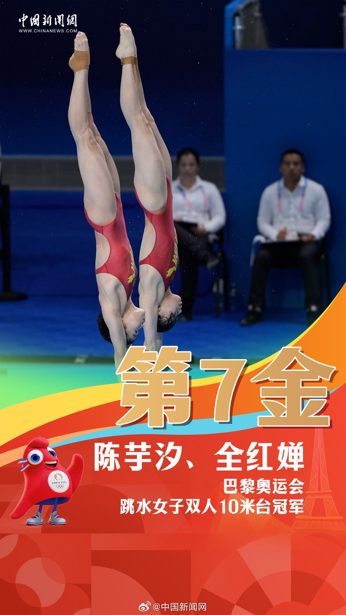目前,巴黎奥运会赛程已过半,中国体育代表团已累积获得16枚金牌,期待