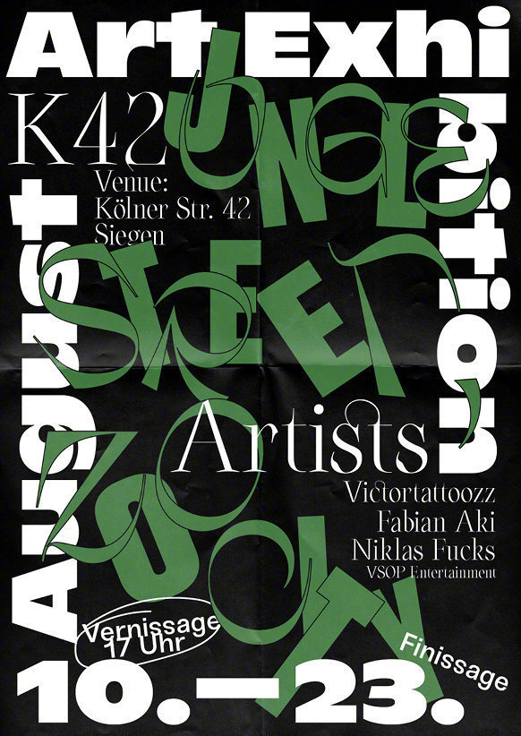 字体版式海报设计作品 : marie therese__财经头条