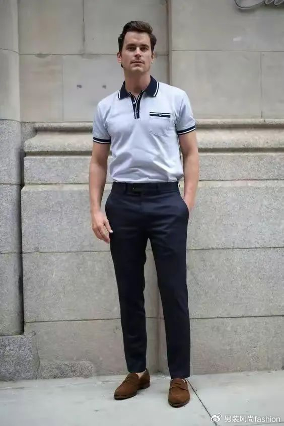 夏季男士如何将短袖polo衫搭配的既时尚又好看