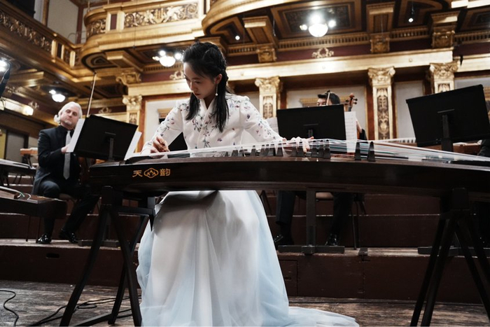 浙江音乐学院翡翠筝团奏响维也纳金色大厅引领欧洲观众感受东方音乐