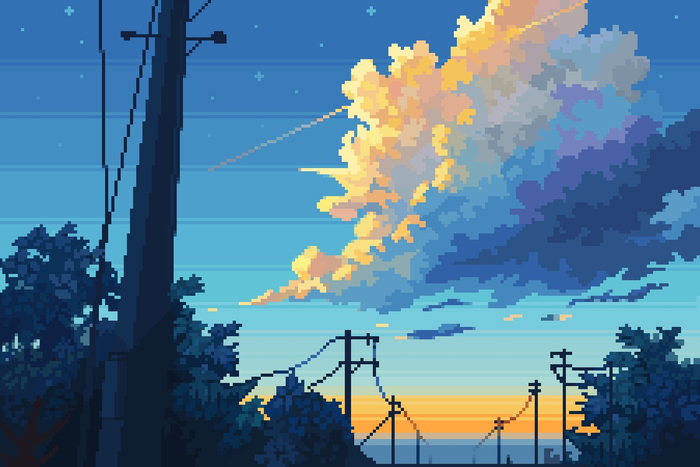 像素风景艺术xqwertgfx