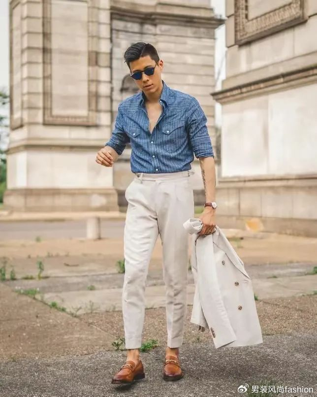 春季男士常用的5种时尚潮流穿搭风格|男士|造型|文艺_新浪新闻