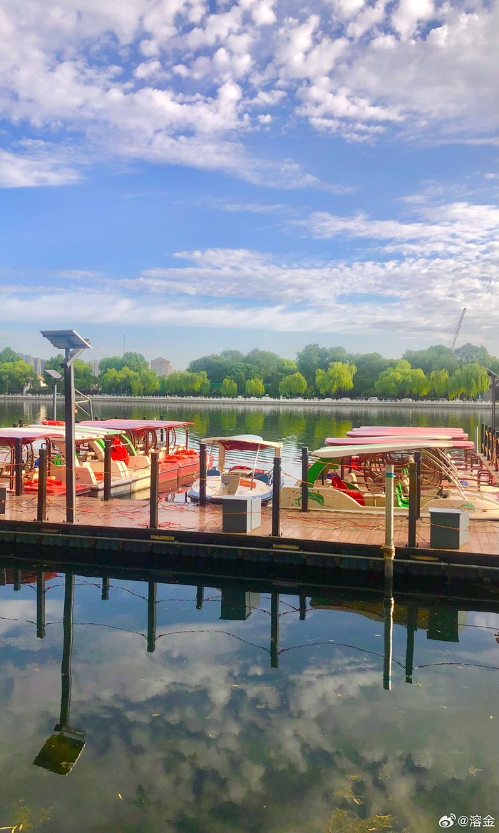 今日北京后海风景