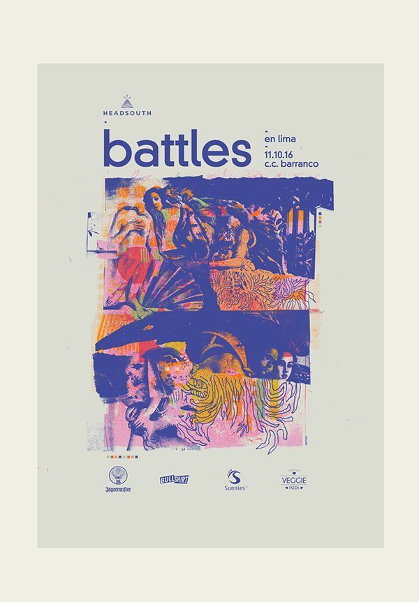 riso海报设计色彩斑斓复古和现代结合的美