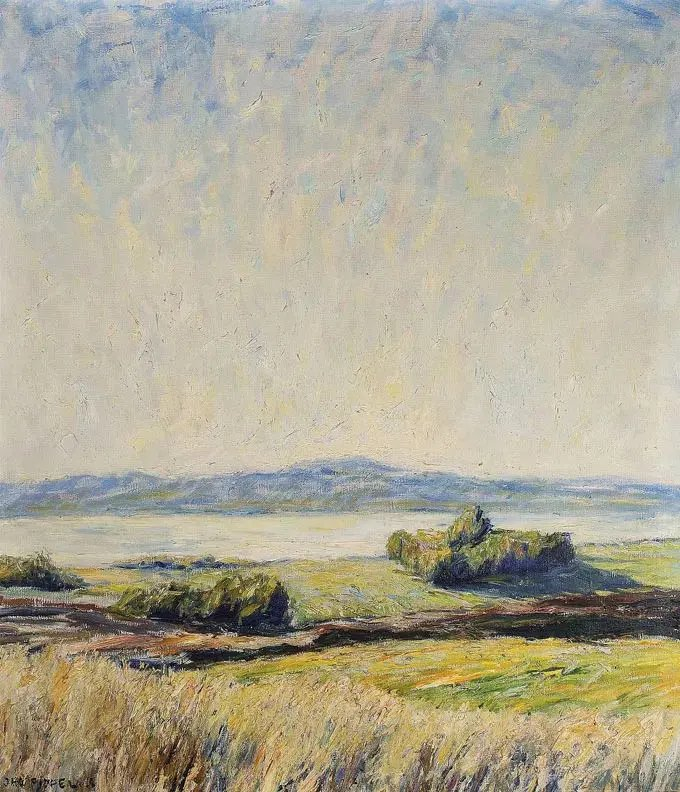 德国印象派画家otto eduard pippel风景油画欣赏