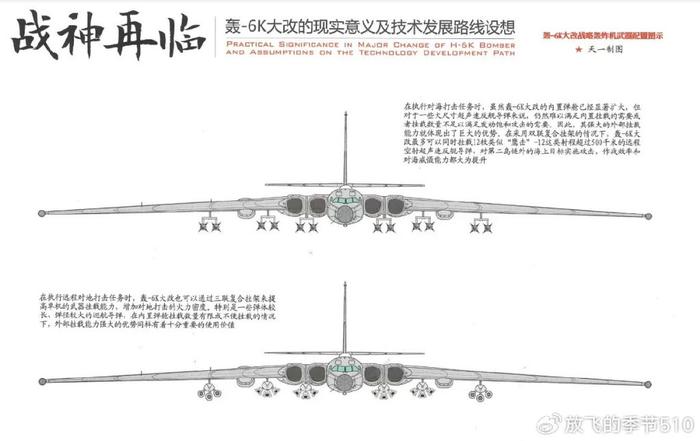 轰6k载弹量图片