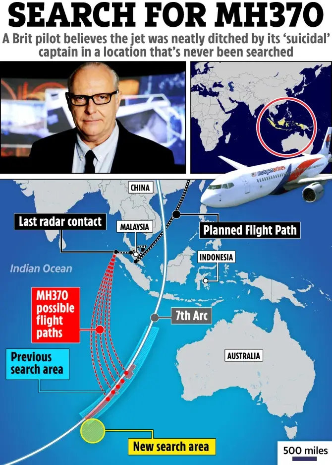 mh370十周年英飞行员揭秘客机曾多加油3吨额外补充驾驶舱氧气