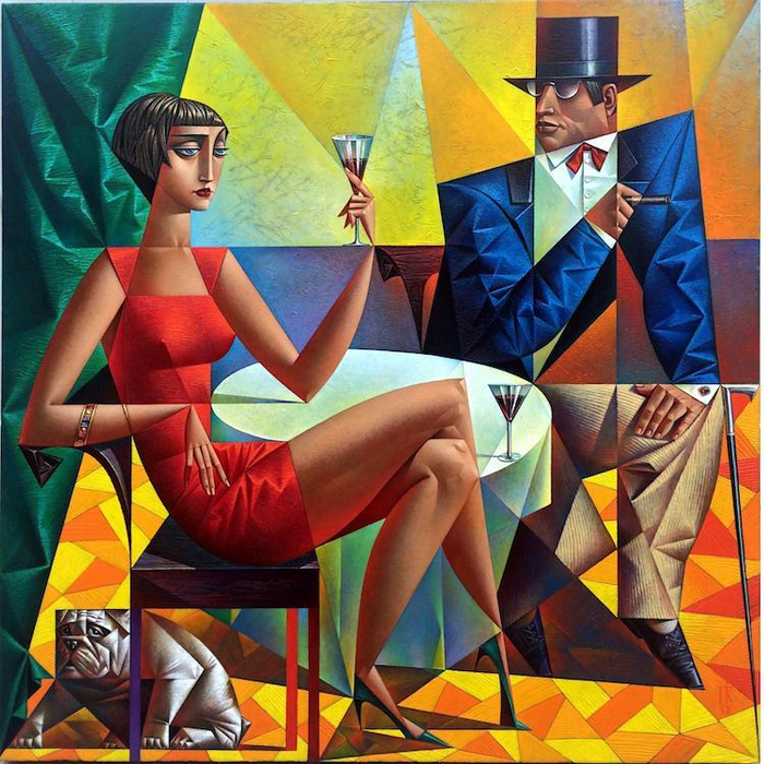 抽象和几何肖像 georgy kurasov