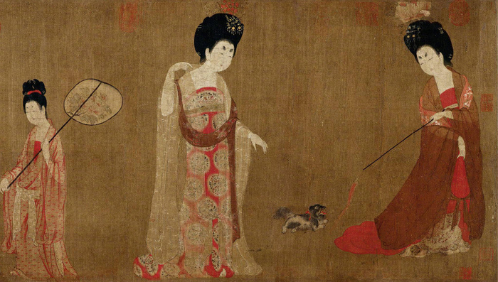 未使用 中国切手 1984年 中国絵画 唐美人 簪花仕女図 中国人民郵政 中国1984年《簪花仕女図》、3枚セット : 三和軒 - 通販 - Yahoo