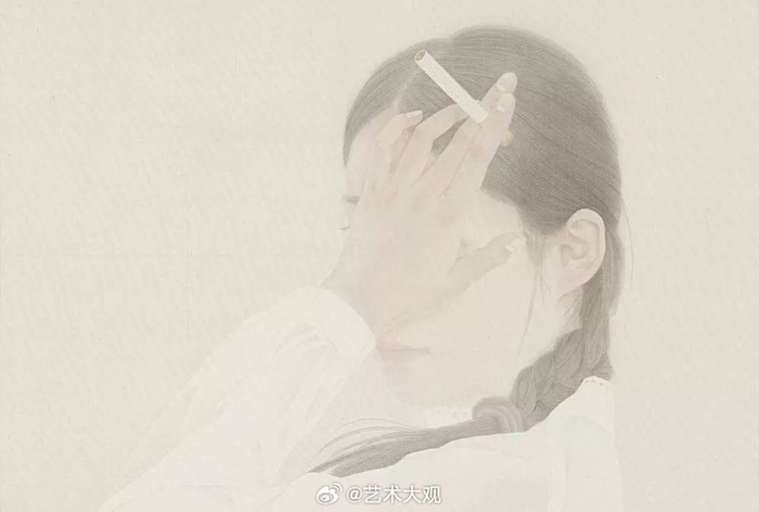 徐华翎人物工笔画欣赏1975年出生于中国黑龙江