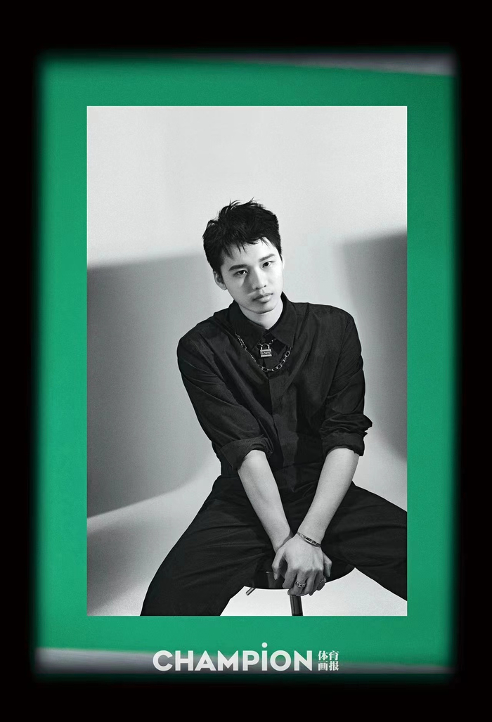 奥运跳水冠军陈艾森champion体育画报大片