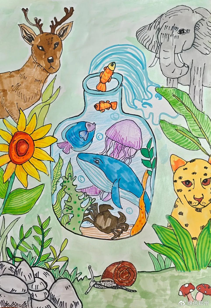 "画"说多姿多彩的生物世界72