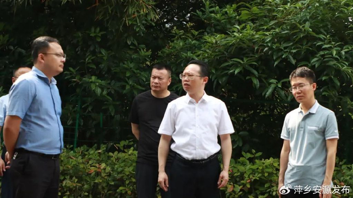 区委副书记,区长邱伟督导全区生态环保相关重点工作