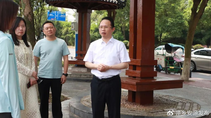 区委副书记,区长邱伟督导全区生态环保相关重点工作