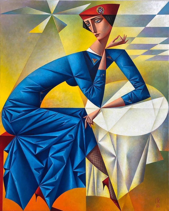 抽象和几何肖像 georgy kurasov