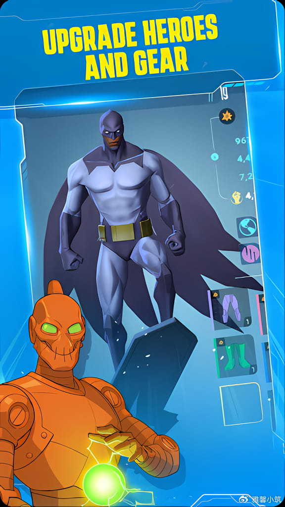 可见炫酷的技能与特效,不同超能者的技能都已特定色彩的光束呈现出来