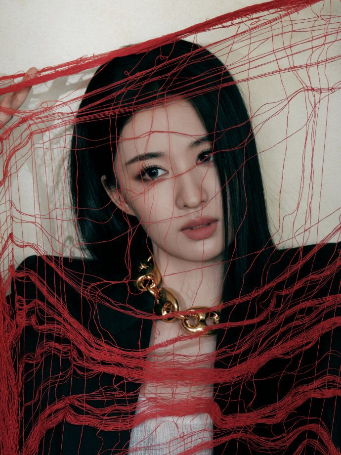 王楚然今日出席gucci线下活动有一种财阀千金的即视感