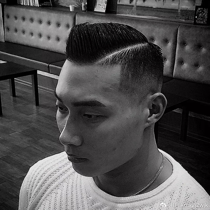男发不论怎么剪,一定要试试两侧铲短二八分,绅士有型不落伍|发型|有型