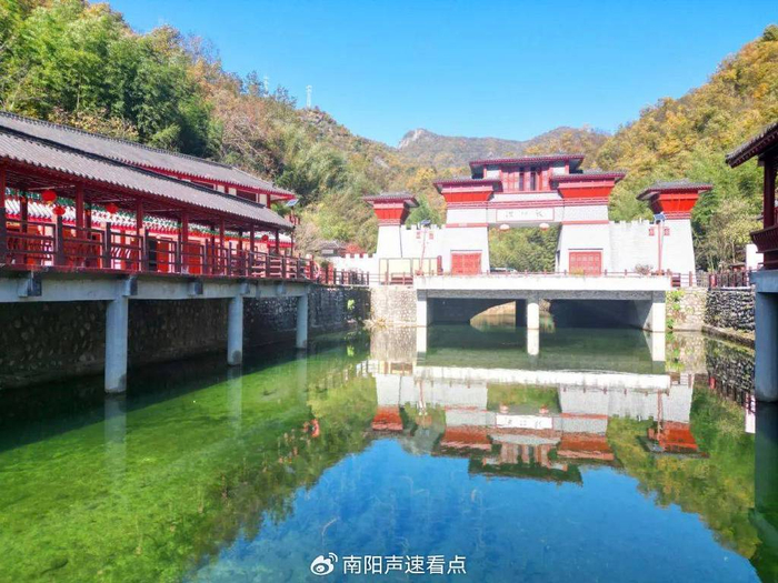 在龙潭沟,遇见斑斓多彩的初冬|龙潭沟|亭子|落叶_新浪新闻