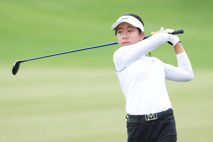 刘国梁13岁女儿刘宇婕完成高尔夫LPGA首秀|上海大师赛|选手_新浪新闻