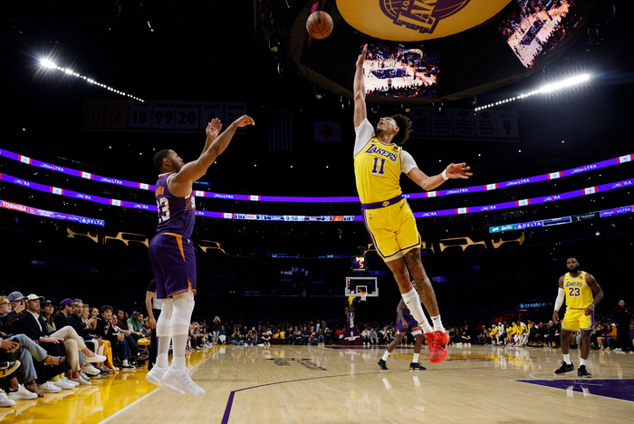 202324赛季常规赛g2湖人vs太阳比赛图集①