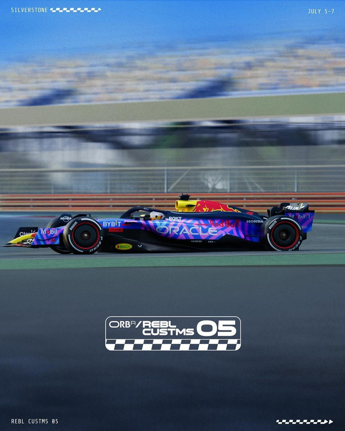 红牛让车迷们选出英国大奖赛的特别版涂装