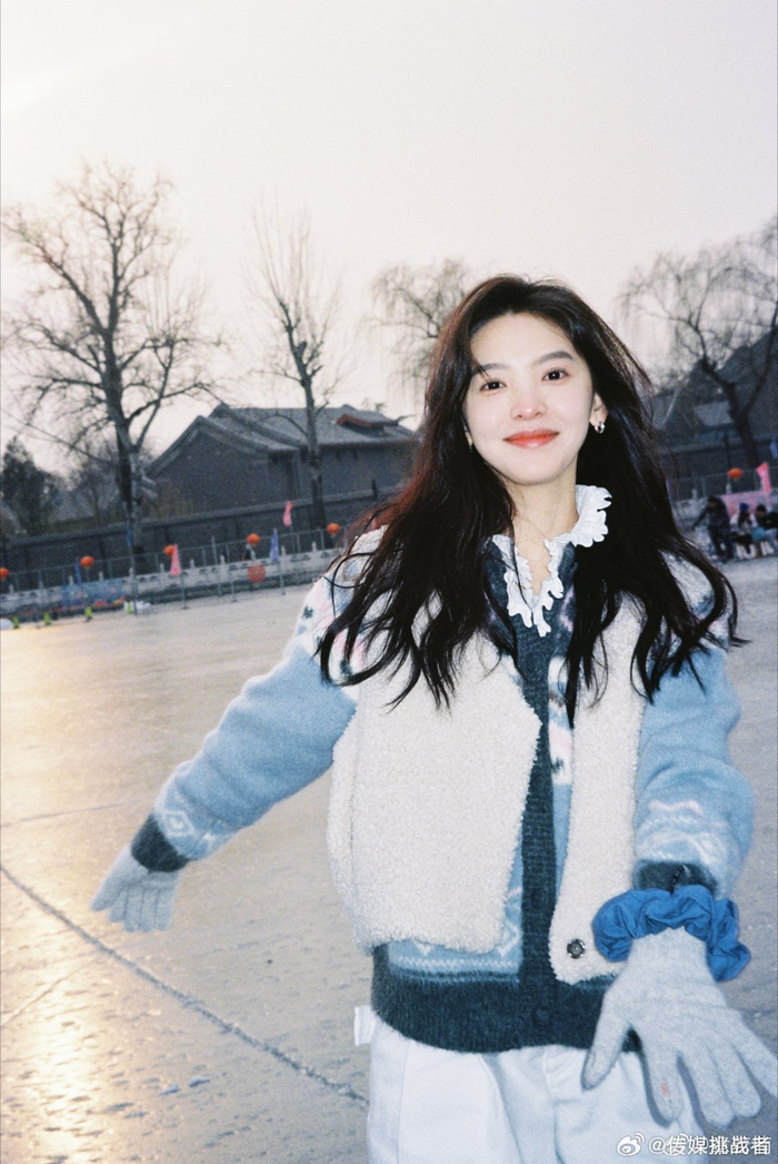 章若楠硬照这个系的颜值斩直男