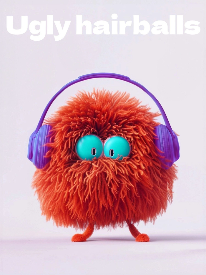 萌翻天的毛茸茸小怪兽ip